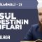Hanefî İlmihâli – 21: Gusül Abdestinin Vasıfları – Abdülmecid Altaş Hoca Efendi