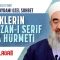 Ramazan Bayramı Özel: Büyüklerin Ramazan-ı Şerif Ayına Hürmeti – Ramazan İlhan Hoca Efendi